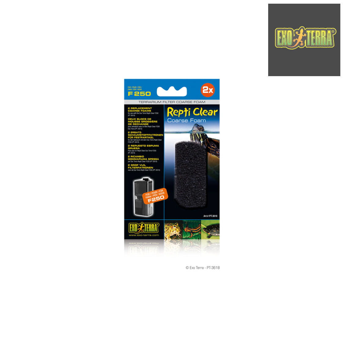 Exo-Terra Esponja Gruesa para Filtro F250 (Import)
